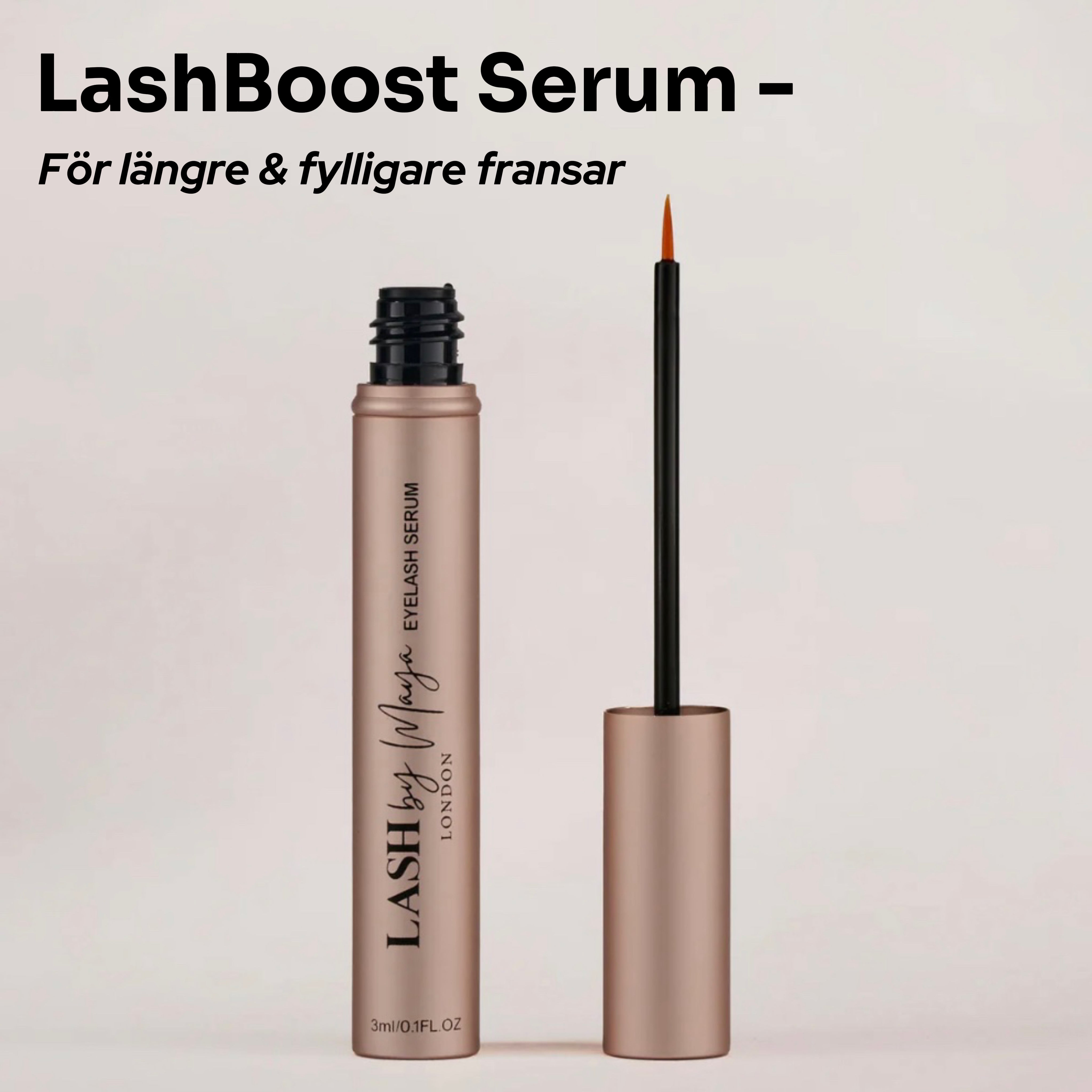 LashBoost – Fylligare fransar utan förlängning